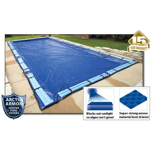 Arctic Armor Arctic Armor WC962 15 Year 18' x 36' Rectangle In Ground Swimming Pool Winter Covers WC962 - main